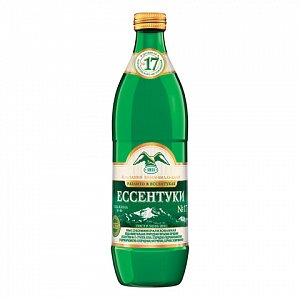 Ессентуки №17 Вода минеральная газированная 0,5 л стекло