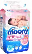 Moony Подгузники S 4-8 кг 81 шт.