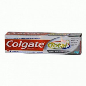 Colgate Зубная паста Total 12 Профессиональная чистка 100 мл