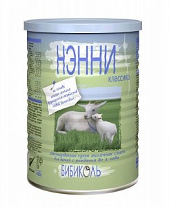 Нэнни Молочная смесь Классика на основе козьего молока с рождения 200 г