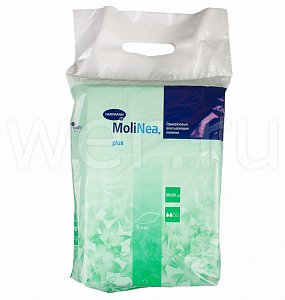 MoliNea Plus Пеленки одноразовые 60х90 см 5 шт.