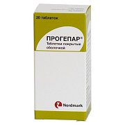 Прогепар таблетки 20 шт. Прогепар таблетки 20 шт.