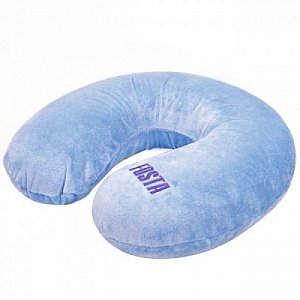 Fosta Подушка-воротник с эффектом памяти Голубая F8028 р.30х32х8,5 см
