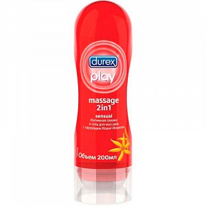 Durex Гель-смазка Play Massage 2в1 Иланг-иланг 200 мл