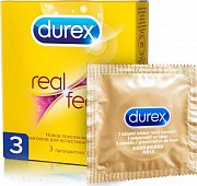 Durex Презервативы RealFeel 3 шт. Durex Презервативы RealFeel 3 шт.