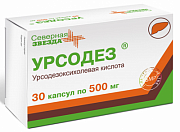 Урсодез капсулы 500 мг 30 шт. Урсодез капсулы 500 мг 30 шт.