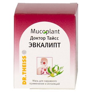 Доктор Тайсс Эвкалипт мазь для наружного применения 20 г