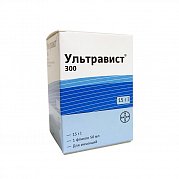Ультравист раствор для инъекций 300 мг йода мл 50 мл 1 шт.