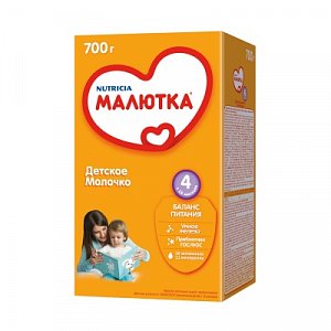 Малютка 4 Молочко с 18 мес. 700 г