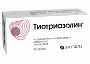 Тиотриазолин таблетки 200 мг 60 шт. Озон Тиотриазолин таблетки 200 мг 60 шт. Озон