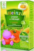 Heinz Каша Злаки и овощи Пшенично-кукурузная с тыквой с 5 мес. 200 г