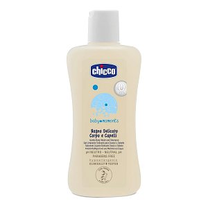 Chicco Baby Moments Шампунь для тела и и волоc с овсом 200 мл 0м+