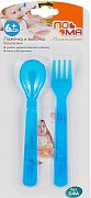 Пома Ложечка и вилочка безопасные 2 шт. 6м+