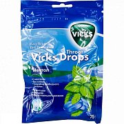 Vicks Леденцы ментол леденцы 75 г Vicks Леденцы ментол леденцы 75 г