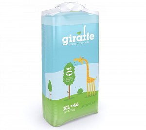 Lovular Подгузники-трусики Giraffe XL 12-17 кг 46 шт.
