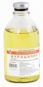 Фурацилин раствор для местного и наружного применения 0,02% флакон 400 мл Фурацилин