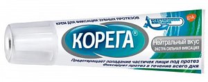 Корега крем экстра сильная фиксация зубных протезов нейтральный вкус 70 г