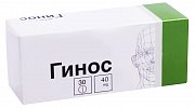 Гинос таблетки покрытые пленочной оболочкой 40 мг 30 шт. Гинос