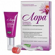 Лора сыворотка мэзоэффект в комплекте с мезоролером 30 г