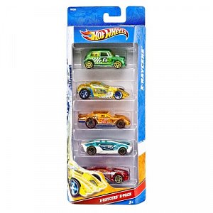 Hot Wheels Набор из 5 машинок X-Raycers 1806/DJD26