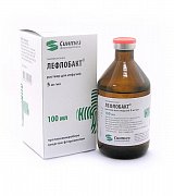 Лефлобакт раствор для инфузий 5 мг мл флакон 100 мл Лефлобакт