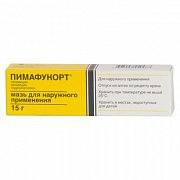 Пимафукорт мазь для наружного применения туба 15 г Пимафукорт мазь для наружного применения туба 15 г
