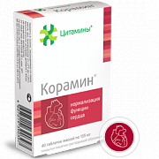 Корамин таблетки 10 мг 40 шт. (БАД) Корамин таблетки 10 мг 40 шт. (БАД)