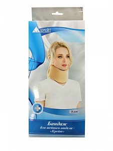 Крейт Бандаж F-320 для шейного отдела бежевый 8 см