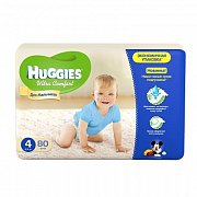 Huggies Подгузники Ultra Comfort 8-14 кг 80 шт. для мальчиков