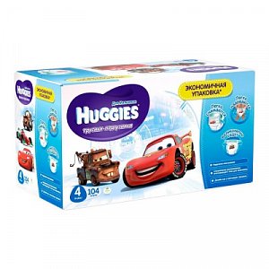 Huggies Подгузники-трусики для мальчиков 8-14 кг 104 шт.