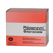 Флогэнзим таблетки кишечнорастворимые покрытые пленочной оболочкой 200 шт. Флогэнзим