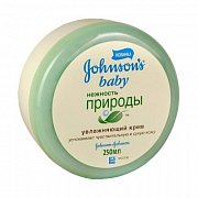 Johnson`s Baby Крем Нежность природы увлажняющий 250 мл (банка)