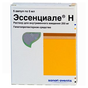 Эссенциале Н раствор для внутривенного введения ампулы 5 мл 5 шт.