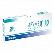 Ирумед таблетки 10 мг 30 шт. Ирумед таблетки 10 мг 30 шт.