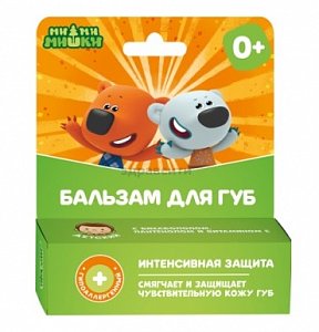 Бальзам для губ детский Интенсивная защита 4,2г Ми-ми-мишки