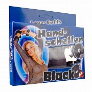 Наручники с мехом черные