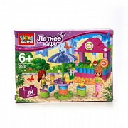 Город Мастеров АА-2010-R Конструктор Летнее Кафе 84 Детали