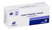 Ламотриджин таблетки 25 мг 30 шт. Канонфарма Ламотриджин таблетки 25 мг 30 шт. Канонфарма