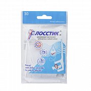 Зубочистка с нитью 30 шт.