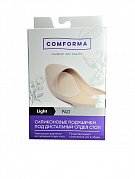Comforma [Комформа] Подушечки силиконовые С1312 под дистальный отдел стоп универсального размера Light pad