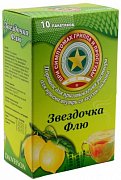 Звездочка Флю порошок для приготовления раствора для приема внутрь пакетики 15 г 10 шт. Лимон Звездочка Флю