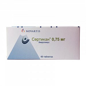 Сертикан таблетки 750 мкг 60 шт.