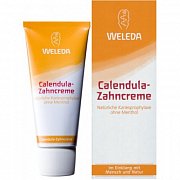 Weleda Зубная паста Календула без запаха мяты 75 мл