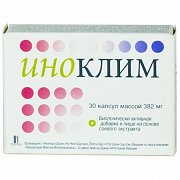 Иноклим капсулы 382 мг 30 шт. Иноклим капсулы 382 мг 30 шт.