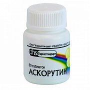 Аскорутин таблетки 50 шт. Аскорутин таблетки 50 шт.