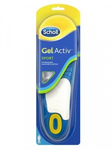 Scholl Стельки гелевые для комфорта каждый день для мужчин