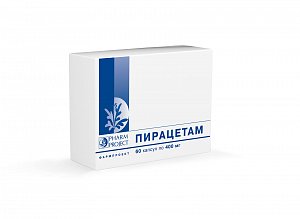 Пирацетам капсулы 400 мг 60 шт. Фармпроект