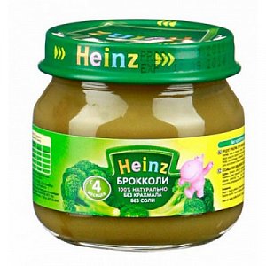 Heinz Пюре Брокколи с 4 мес. 80 г