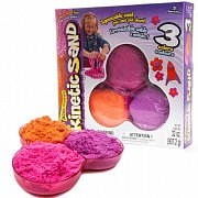 Kinetic Sand [Кинетик сэнд] Песок для лепки Набор 3 цвета, 907 г 71403