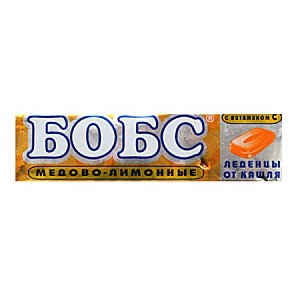 Леденцы Бобс медово-лимонные 3,5 г 10 шт.